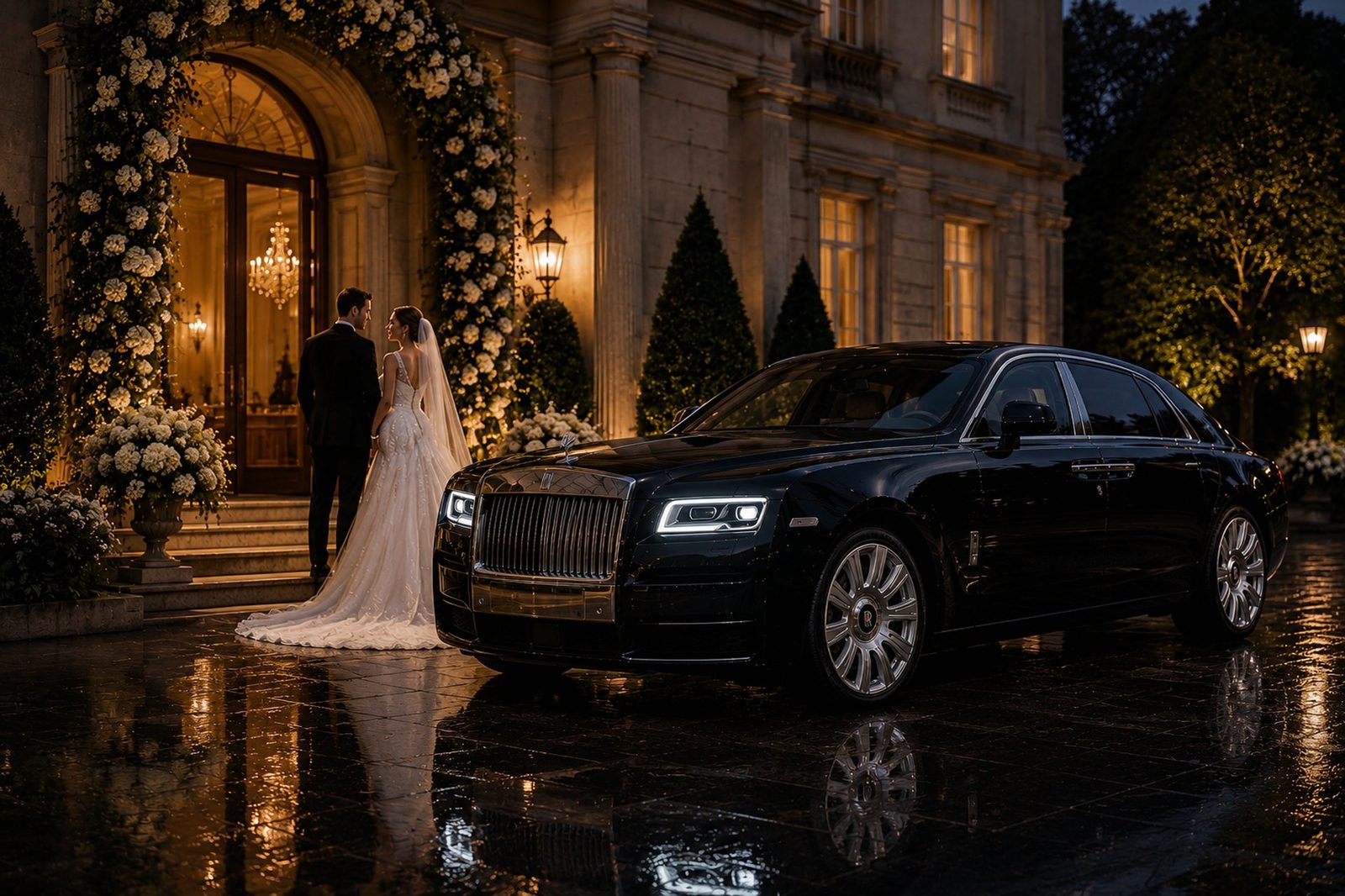Rolls Royce Wedding Chauffeur Sheffield — Prom & Wedding