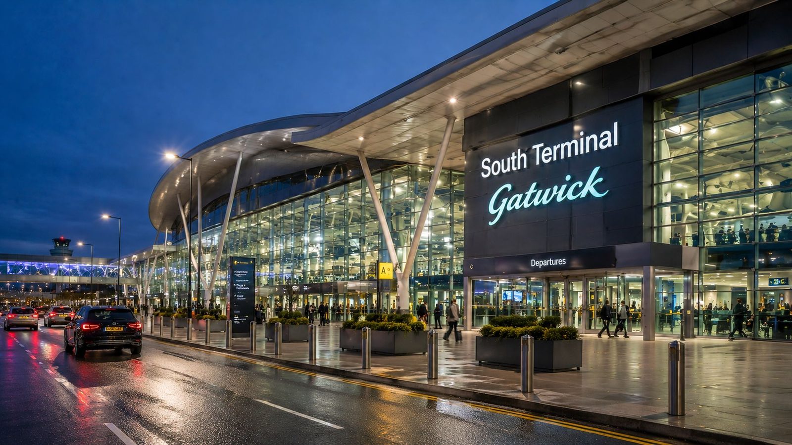 Gatwick Airport South Terminal — Sheffield Transfers