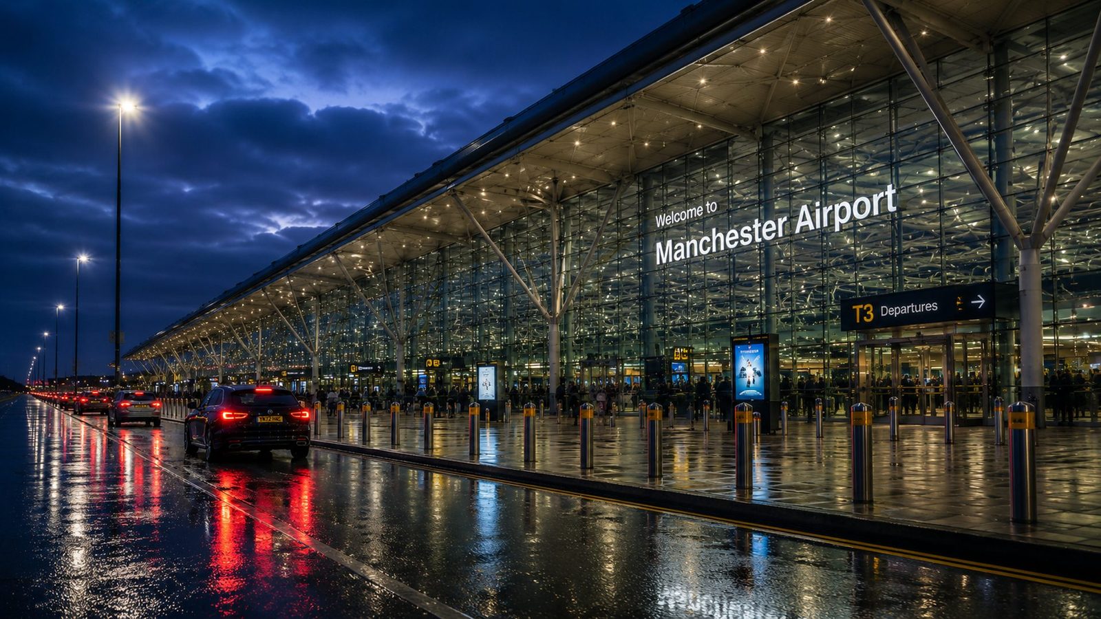 Manchester Airport Terminal 3 — Sheffield to Manchester Transfers